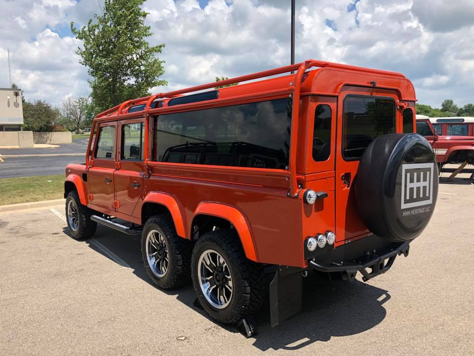 Hhh Heritage 1984 Land Rover Defender Custom 6x6 Hhh Heritage